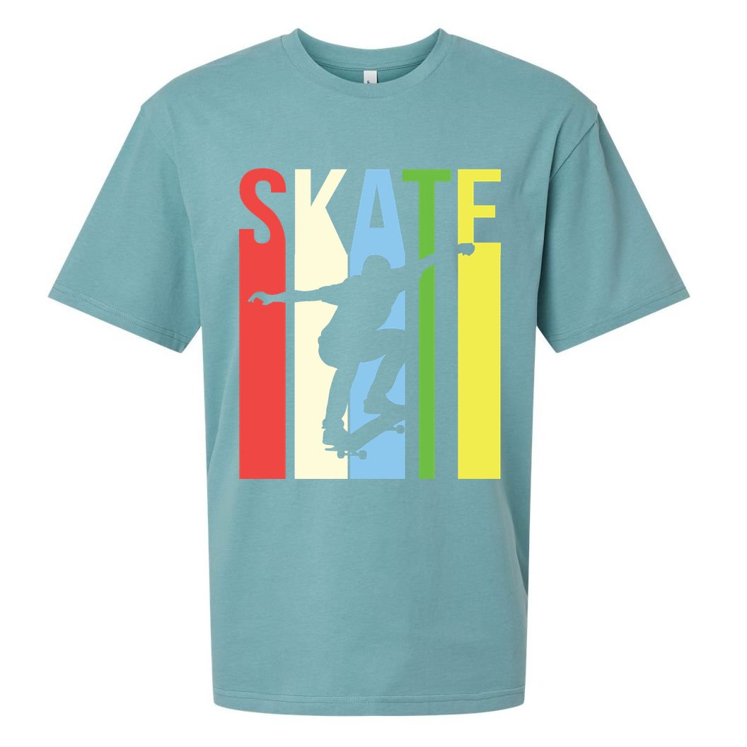 Retro Skate Logo Sueded Cloud Jersey T-Shirt