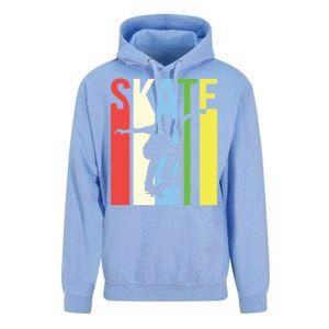 Retro Skate Logo Unisex Surf Hoodie