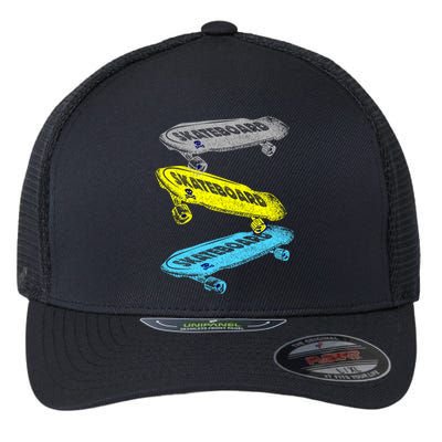 Retro Skateboards Flexfit Unipanel Trucker Cap