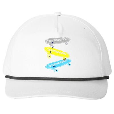 Retro Skateboards Snapback Five-Panel Rope Hat