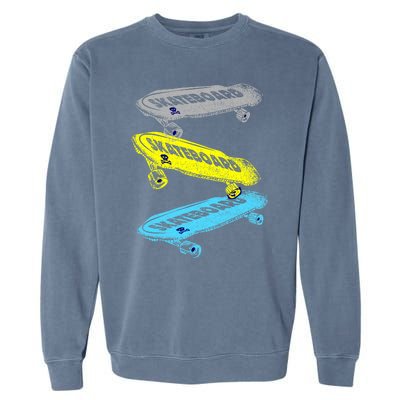 Retro Skateboards Garment-Dyed Sweatshirt