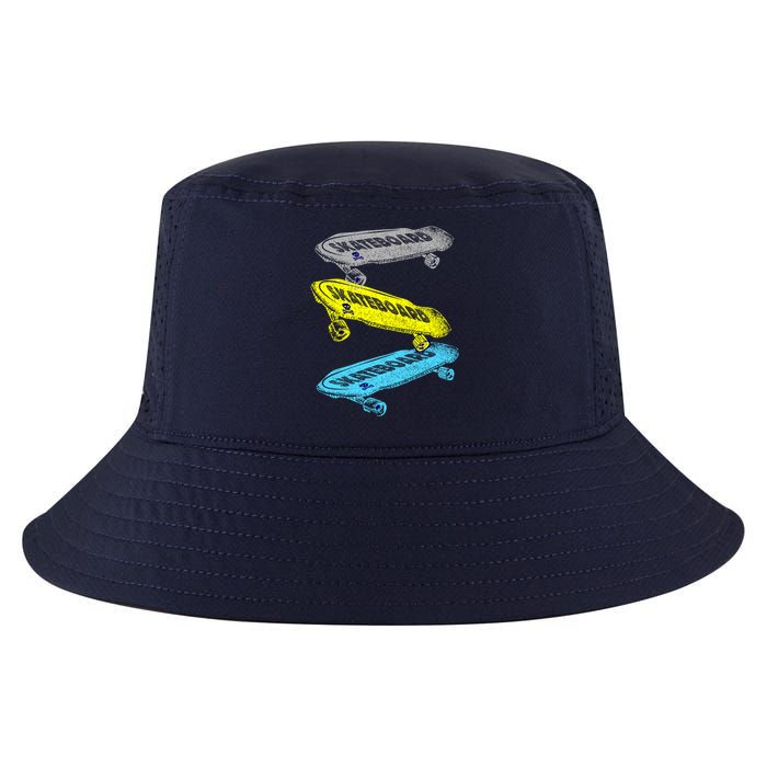 Retro Skateboards Cool Comfort Performance Bucket Hat
