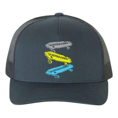 Retro Skateboards Yupoong Adult 5-Panel Trucker Hat