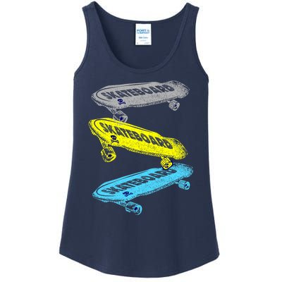 Retro Skateboards Ladies Essential Tank