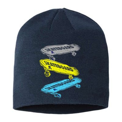 Retro Skateboards Sustainable Beanie