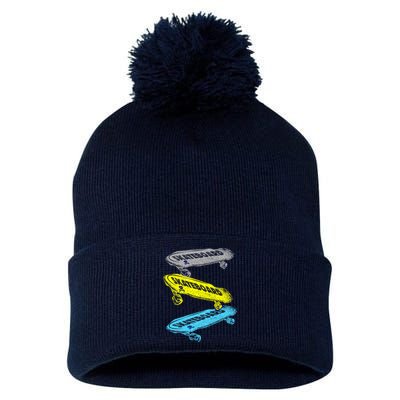 Retro Skateboards Pom Pom 12in Knit Beanie