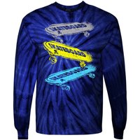 Retro Skateboards Tie-Dye Long Sleeve Shirt