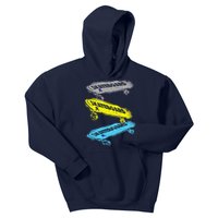 Retro Skateboards Kids Hoodie