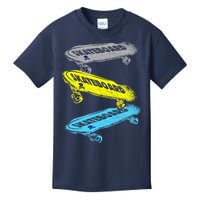 Retro Skateboards Kids T-Shirt