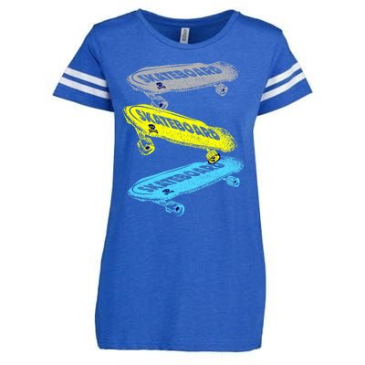 Retro Skateboards Enza Ladies Jersey Football T-Shirt