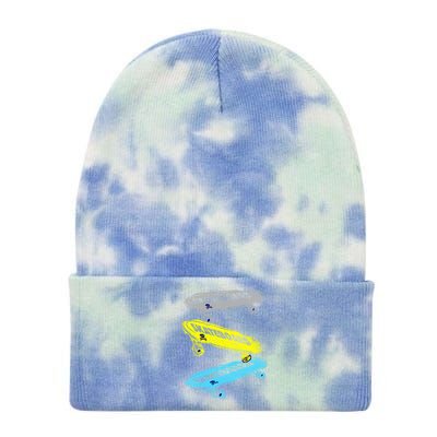 Retro Skateboards Tie Dye 12in Knit Beanie