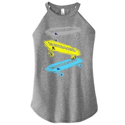 Retro Skateboards Women's Perfect Tri Rocker Tank