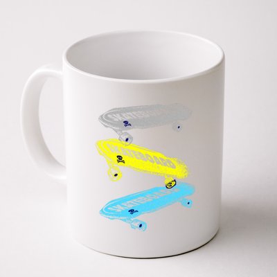 Retro Skateboards Coffee Mug