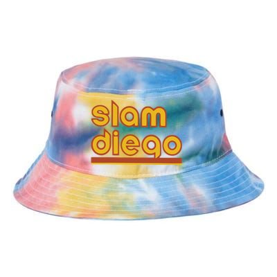 Retro Slam Diego Baseball San Fan Tie Dye Newport Bucket Hat