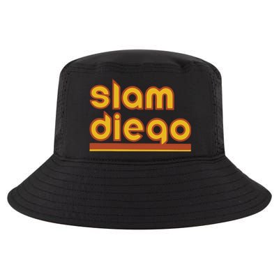 Retro Slam Diego Baseball San Fan Cool Comfort Performance Bucket Hat