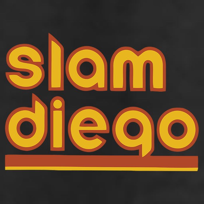 Retro Slam Diego Baseball San Fan Garment-Dyed Heavyweight T-Shirt