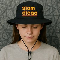 Retro Slam Diego Baseball San Fan Bucket Hat