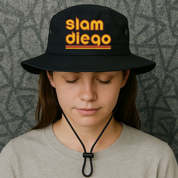 Retro Slam Diego Baseball San Fan Bucket Hat