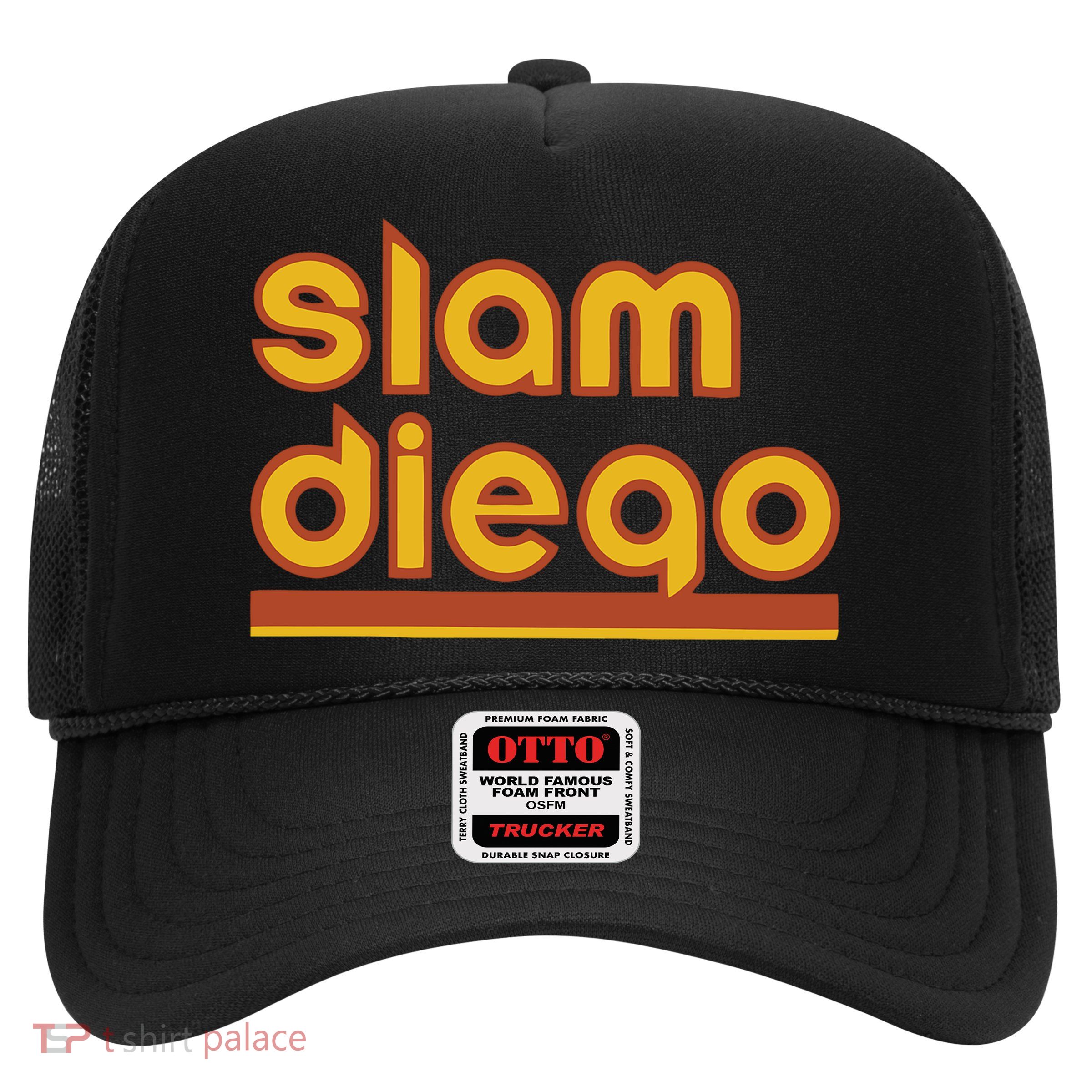 Retro Slam Diego Baseball San Fan Trucker Hat