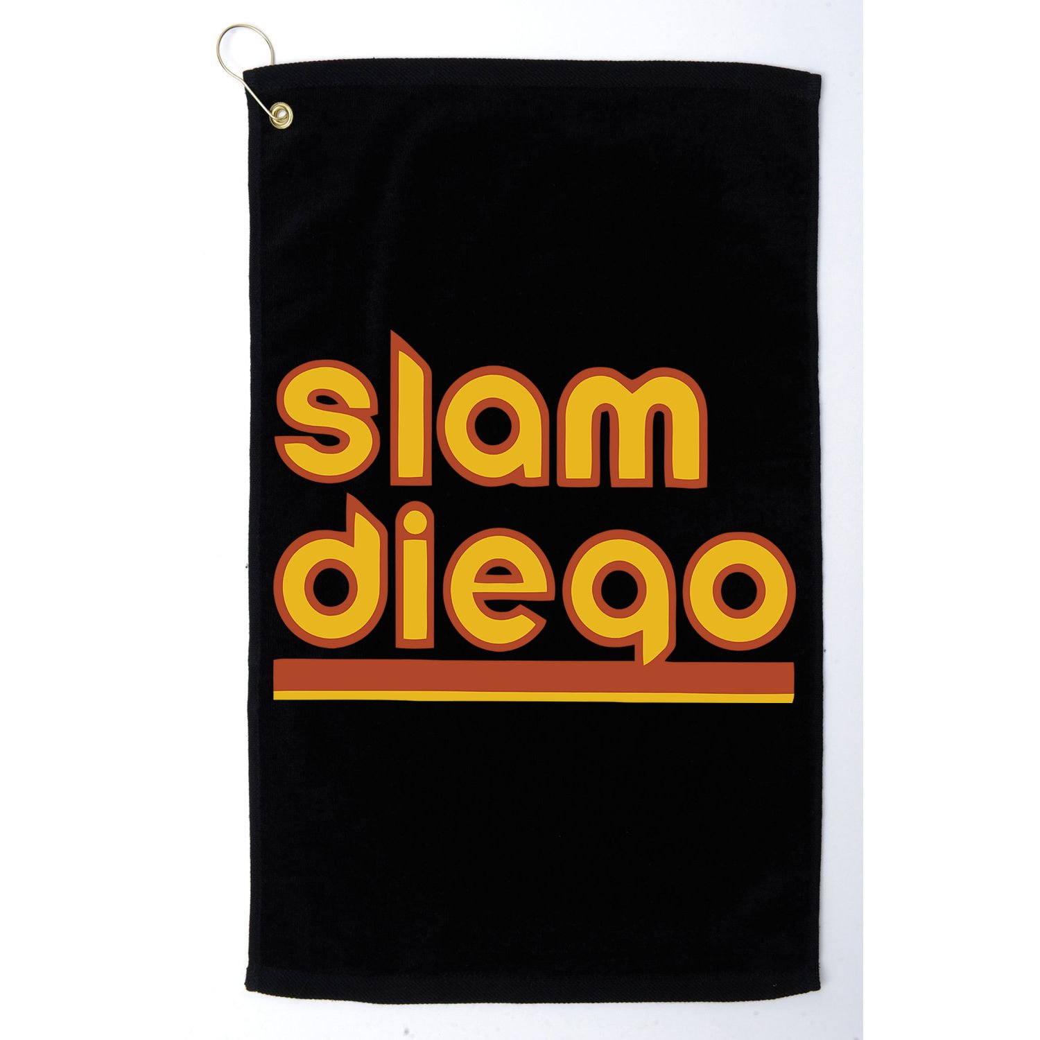 Retro Slam Diego Baseball San Fan Golf Towel