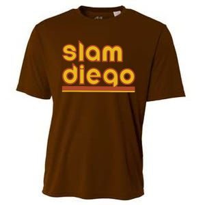 Retro Slam Diego Baseball San Fan Cooling Performance Crew T-Shirt