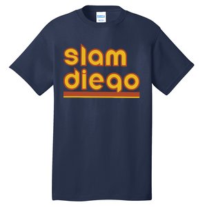 Retro Slam Diego Baseball San Fan Tall T-Shirt