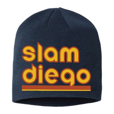 Retro Slam Diego Baseball San Fan Sustainable Beanie