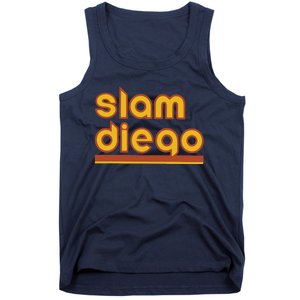 Retro Slam Diego Baseball San Fan Tank Top