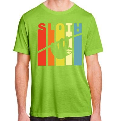 Retro Sloth Adult ChromaSoft Performance T-Shirt