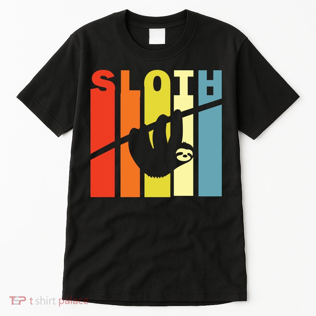 Retro Sloth Tall T-Shirt