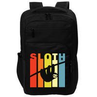 Retro Sloth Impact Tech Backpack
