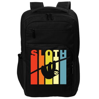 Retro Sloth Impact Tech Backpack