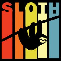 Retro Sloth Impact Tech Backpack