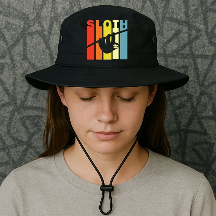 Retro Sloth Bucket Hat
