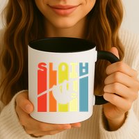 Retro Sloth Mug