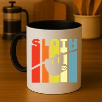 Retro Sloth Mug