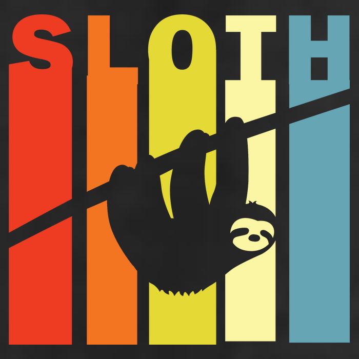 Retro Sloth Beanie
