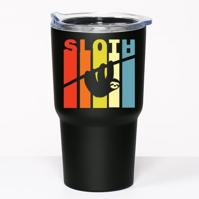 Retro Sloth Tumbler
