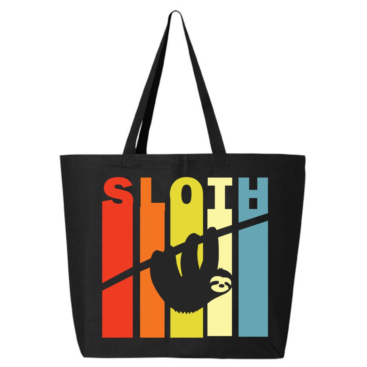 Retro Sloth 25L Jumbo Tote