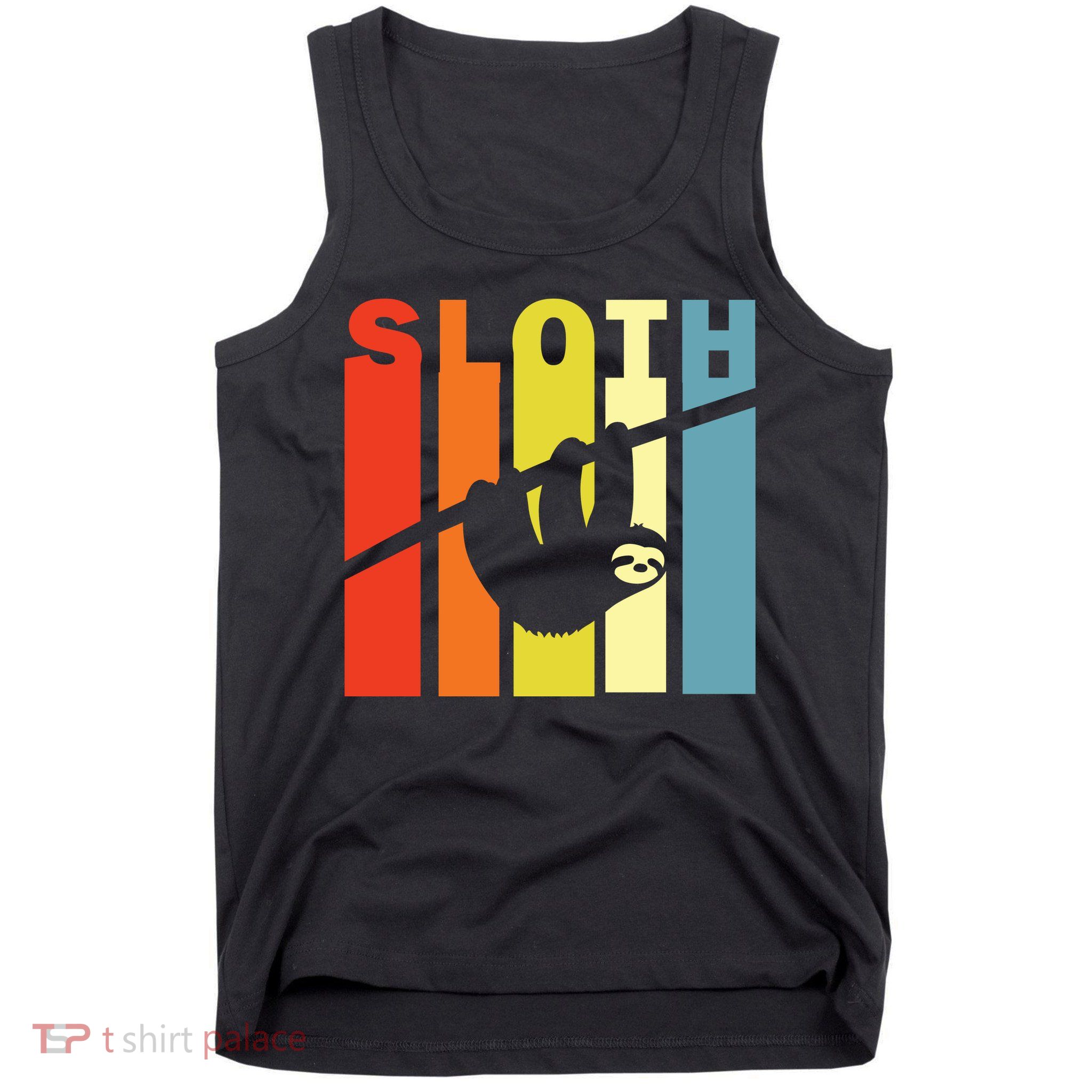 Retro Sloth Tank Top