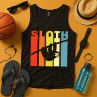 Retro Sloth Tank Top
