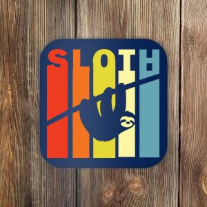 Retro Sloth Coaster