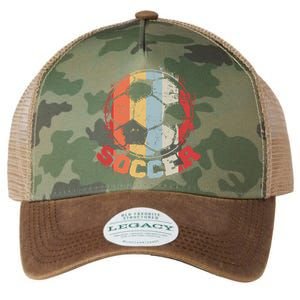 Retro Soccer Ball Legacy Tie Dye Trucker Hat