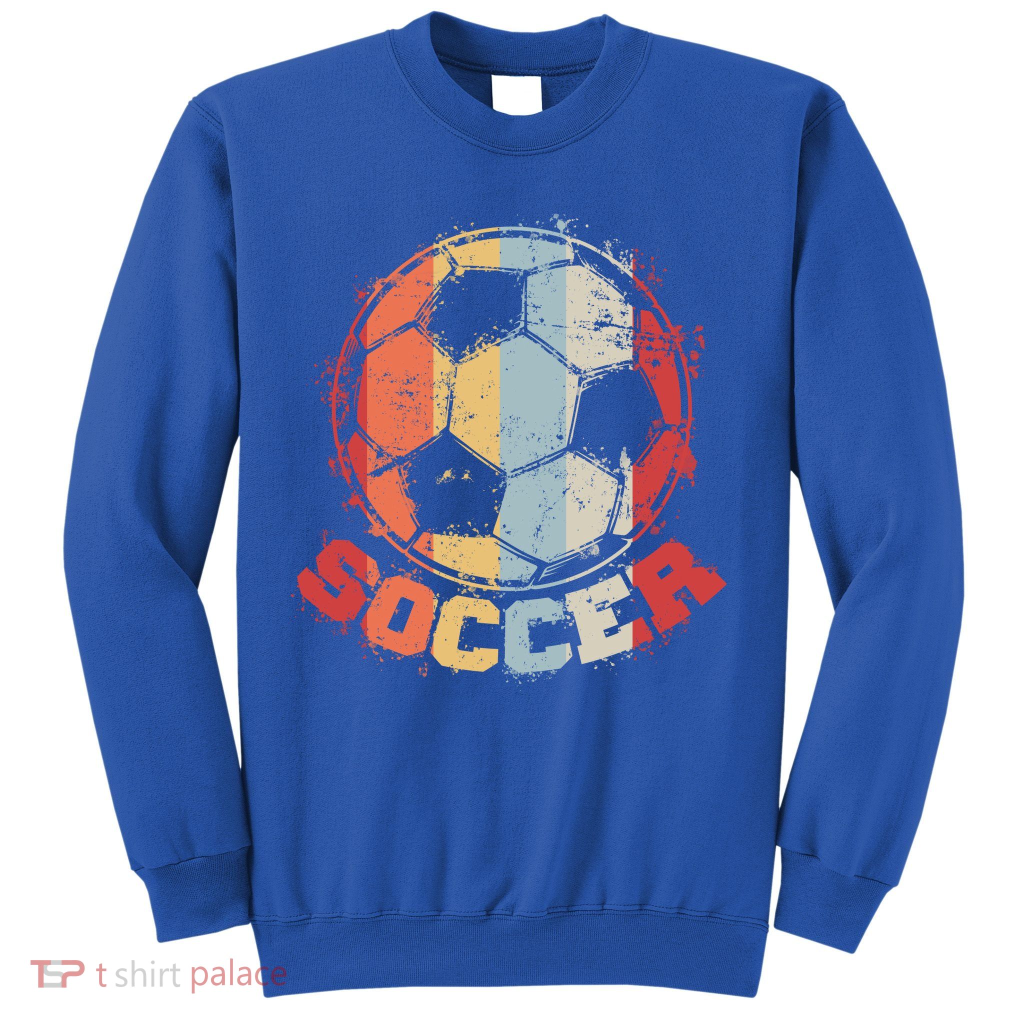 Retro Soccer Ball Sweatshirt