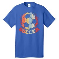 Retro Soccer Ball Tall T-Shirt