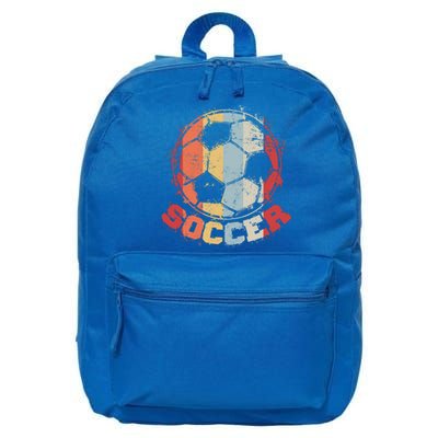 Retro Soccer Ball 16 in Basic Backpack