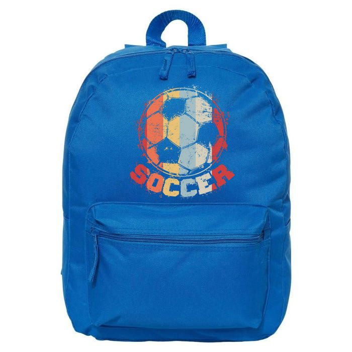 Retro Soccer Ball 16 in Basic Backpack