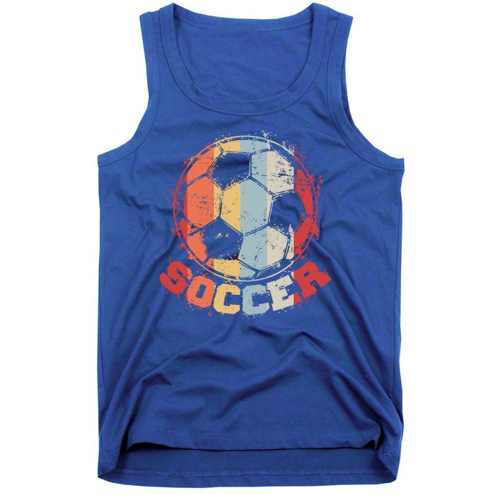 Retro Soccer Ball Tank Top