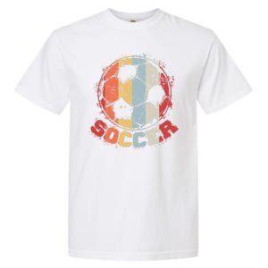 Retro Soccer Ball Garment-Dyed Heavyweight T-Shirt