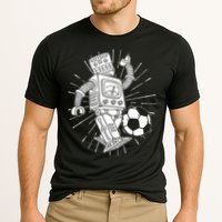 Retro Soccer Robot Performance Shirt